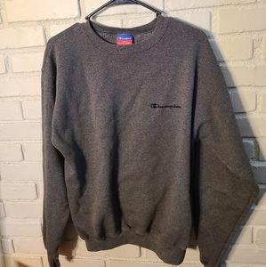 Champion Crewneck Gray Sweatshirt